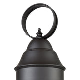 Onion 19'' High 1-Light Outdoor Post Light - Oil Rubbed Bronze