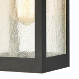 Angus 13'' High 1-Light Outdoor Sconce - Charcoal