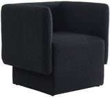 Vera Boucle Fabric Contemporary Accent Chair