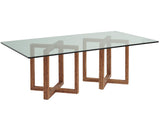 Palm Desert Sheridan Glass Top Dining Table