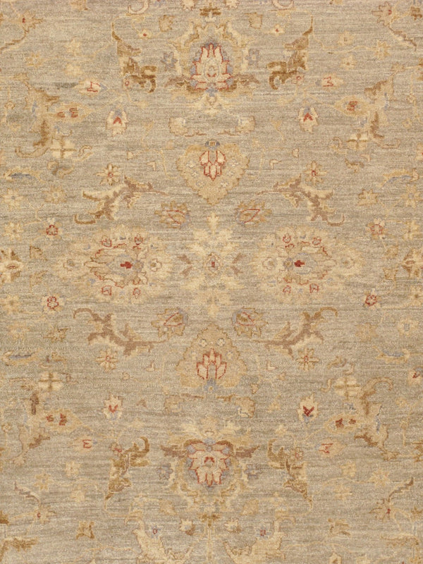 Pasargad Denver Hand-Knotted Ivory Wool Area Rug 57942 8x10-PASARGAD