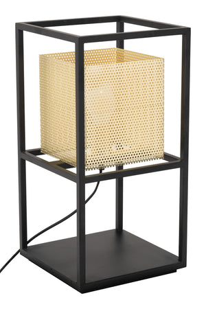 Zuo Modern Yves Steel Modern Commercial Grade Table Lamp Gold, Black Steel
