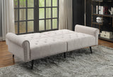 Eiroa Transitional Adjustable Sofa Beige Fabric(#AF001-01) 58250-ACME