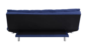 Petokea Contemporary Adjustable Sofa Blue Fabric(#BK004) 58255-ACME