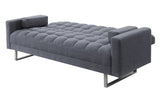 Limosa Contemporary Adjustable Sofa Gray Fabric(#AF05-13) 58260-ACME