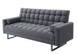 Limosa Contemporary Adjustable Sofa Gray Fabric(#AF05-13) 58260-ACME