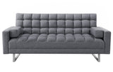 Limosa Contemporary Adjustable Sofa Gray Fabric(#AF05-13) 58260-ACME