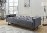 Limosa Contemporary Adjustable Sofa Gray Fabric(#AF05-13) 58260-ACME