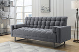 Limosa Contemporary Adjustable Sofa Gray Fabric(#AF05-13) 58260-ACME