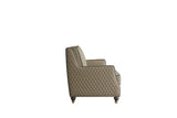 House Marchese Transitional Loveseat Tan PU(#G04) & Tobacco Finish 58861-ACME