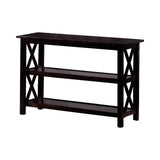 Casual Sofa Table with 2-shelf