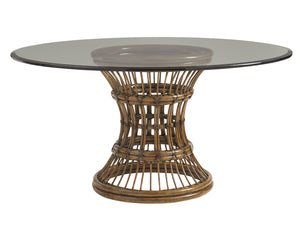 Bali Hai Latitude Dining Table With 60 Inch Glass Top