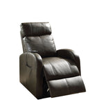 Ricardo Contemporary/Casual Recliner with Power Lift Brown PU (PU16) 59405-ACME