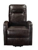 Kasia Contemporary Recliner with Power Lift Espresso PU (U031 Brown PU) --> Cost: RMB$18/M --> KAID Motor Cost $35 (2 Year Warranty) 59458-ACME