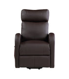 Ricardo Contemporary Recliner with Power Lift Brown PU (cc#) --> 17.5 RMB/M 59498-ACME