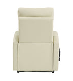 Ricardo Contemporary Recliner with Power Lift Beige PU (cc#) --> 17.5 RMB/M 59499-ACME