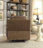 Bina Contemporary/Casual Recliner (Motion) Taupe Polished Microfiber, Vintage Finish ( FBC032 ---> West Lake #5 Taupe) 59527-ACME