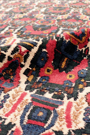 Pasargad Antique Azerbaijan Red Wool Area Rug ' ' 59728 9x12-PASARGAD