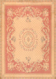 Abusson Collection Hand-Knotted Wool Area Rug
