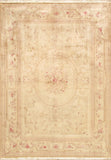 Pasargad Azerbaijan Collection Hand-Knotted Wool Area Rug , Gold 59742-PASARGAD