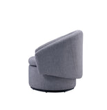 Joyner Contemporary Accent Chair Pebble-Gray Linen (517-8 Linen) 59845-ACME