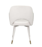 Applewood Contemporary Accent Chair Cream Velvet (MJ9-60 Velvet) 59856-ACME