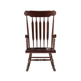 Raina Transitional Roc Chair Cappuccino Finish 59934-ACME