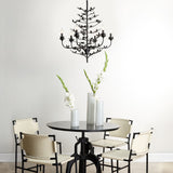 Jamie Young Co. Blooming Chandelier 5BLOO-BLCK