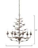 Jamie Young Co. Blooming Chandelier 5BLOO-RUST