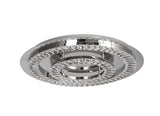 Bethel Chrome LED Flush Mount in Stainless Steel & Crystal