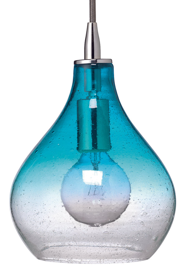 Jamie Young Co. Curved Pendant 5CURV-SMAQ