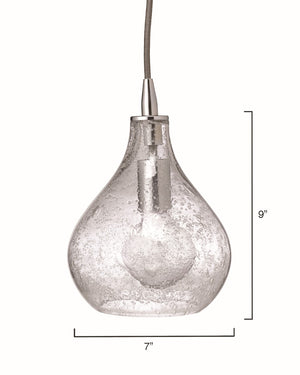 Jamie Young Co. Curved Pendant 5CURV-SMCL