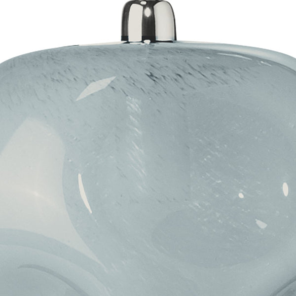 Jamie Young Co. Dimpled Glass Pendant 5DIMP-LGBL