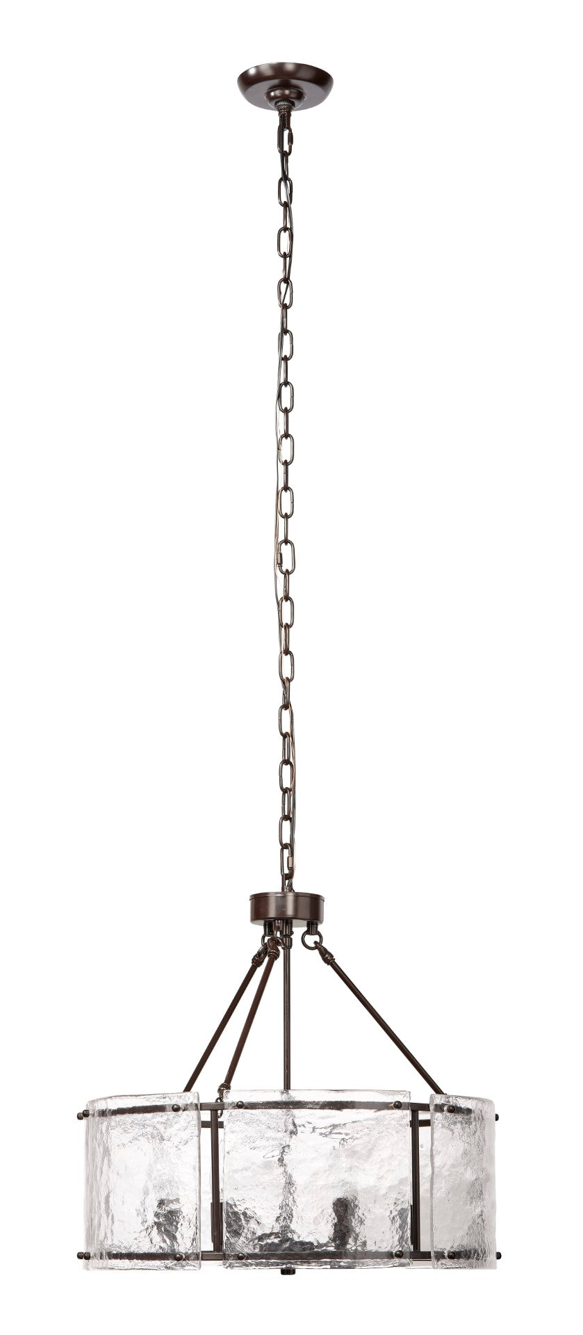 Jamie Young Co. Glenn Large Round Chandelier 5GLEN-LGOB