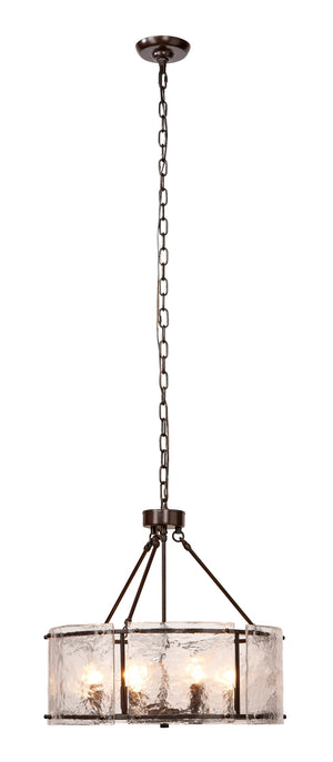 Jamie Young Co. Glenn Large Round Chandelier 5GLEN-LGOB