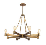 Jamie Young Co. Manchester 8 Light Chandelier 5MAN8-CHAB