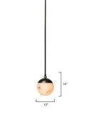 Jamie Young Co. Metro Dome Shade Pendant 5METR-DOOB