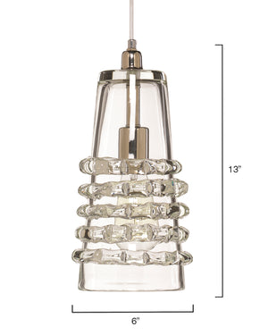 Jamie Young Co. Long Ribbon Pendant 5RIBB-LOCL