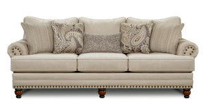 Fusion 2820-KP Traditional Sofa 2820-KP Carys Doe Sofa