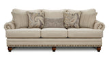 Fusion 2820-KP Traditional Sofa 2820-KP Carys Doe Sofa