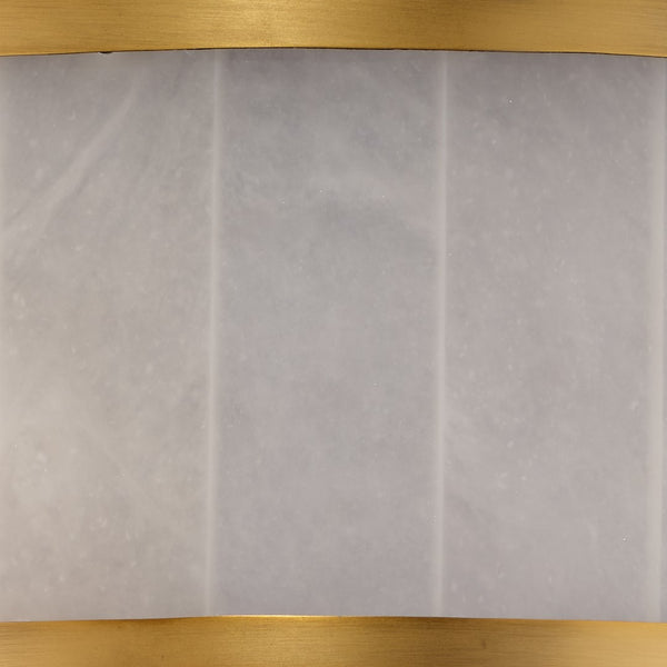 Jamie Young Co. Large Upsala Alabaster Flush Mount Ceiling Light 5UPSA-LGAL