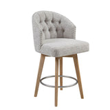 Madison Park Onyx Transitional Onyx Swivel Counter Stool MP104-1181