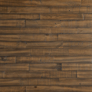 Alpine Furniture "Kensington Round Solid Pine Dining Table, Walnut" 2668WAL-25 Walnut Solid Pine and Plywood 60 x 60 x 30.5