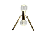 Bethel Gold LED Table Lamp in Metal & Glass