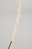 Bethel Gold LED Chandelier in Stainless Steel & Crystal