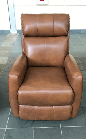 Southern Motion Primo 5144P Transitional  Leather Power Headrest Rocker Recliner 5144P 903-17