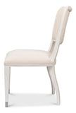 Elegant Dining Side Chair,Working White