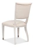 Elegant Dining Side Chair,Working White