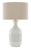 Samba White Table Lamp