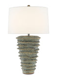 Sunken Green Table Lamp